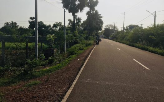 Land for sale on the road facing Thellipalai hospital road