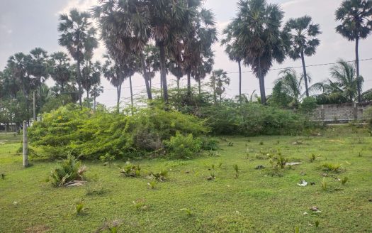 Land for sale with 30 M front on Kaithadi main road