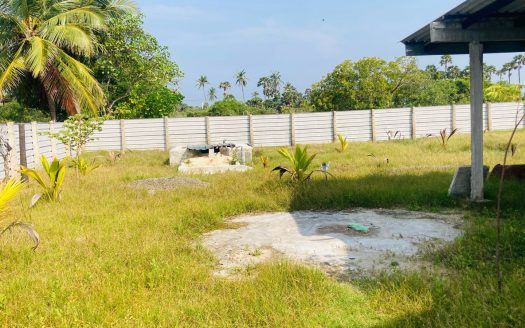 Beach side land with house for sale in velanai