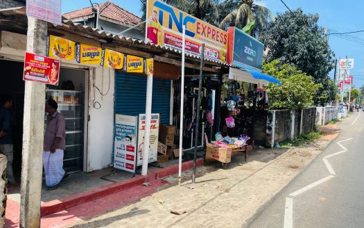 3 shops for sale in front of HNB Bank on the main road in Talaimannar
