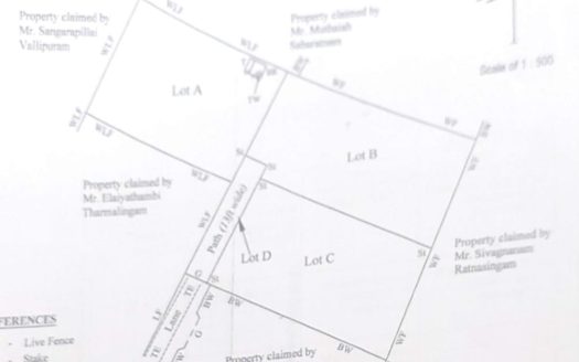 Land for sale near to Rajapathai Police Station. 👇