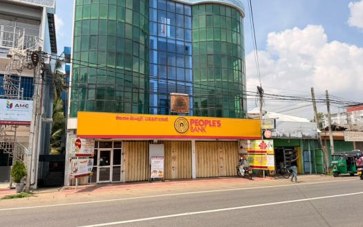 Commercial building for sale in Chavakacheri town, facing the A9 main road.